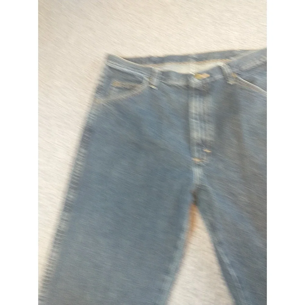 Wrangler 9651WQS Five Star Premium Denim Jean Mens 36x34 Medium Wash Regular Fit